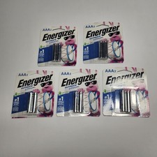 5 Double Packs 10 Batteries Energizer Ultimate Lithium AAA Battery New