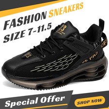 Fashion Men's Sports Running Shoes Athletic Outdoor Casual Tennis Sneakers Gym