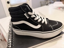 VANS Sk8 Hi Filmore High-Top Skate Sneaker Youth Kids Size 4 Black