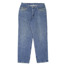 Jeans Bleus Regular Tapered Pour Hommes W32 L28