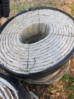 Large flat drain pipe 8 total - unused - mostly good condition