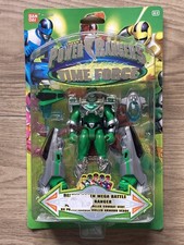 BANDAI POWER RANGERS TIME FORCE Figurine DELUXE GREEN MEGA BATTLE RANGER Neuf