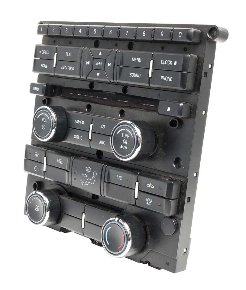 2010 Ford Mustang OEM Radio Audio Climate Control Panel AR3T-18A802-JA Foto 2 de 4