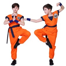 Boys Dragon Ball Z Goku Costume Dress Outfit Kids Cosplay Book Week Fancy Party — image 7