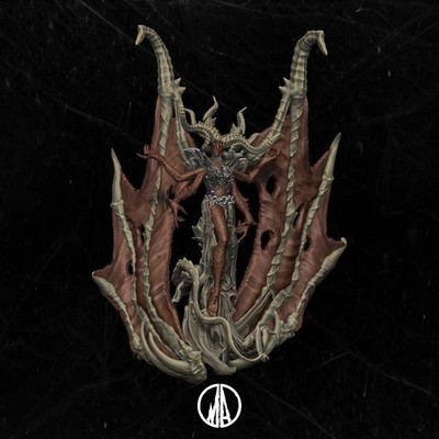Monolith Arts - Lost Souls II - Psychic Succubus - DnD/TTRPG Figur/Miniatur