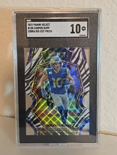 2022~Select~Die-Cut Zebra Prizm~**Cooper Kupp** Case Hit Sgc-10!~~SB-MVP Seattle