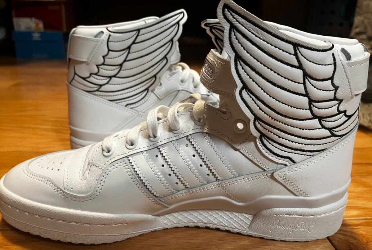 Size 14 - adidas Jeremy Scott x Wings 4.0 Cloud White for Size 14 - adidas Jeremy Scott x Wings 4.0 Cloud White for