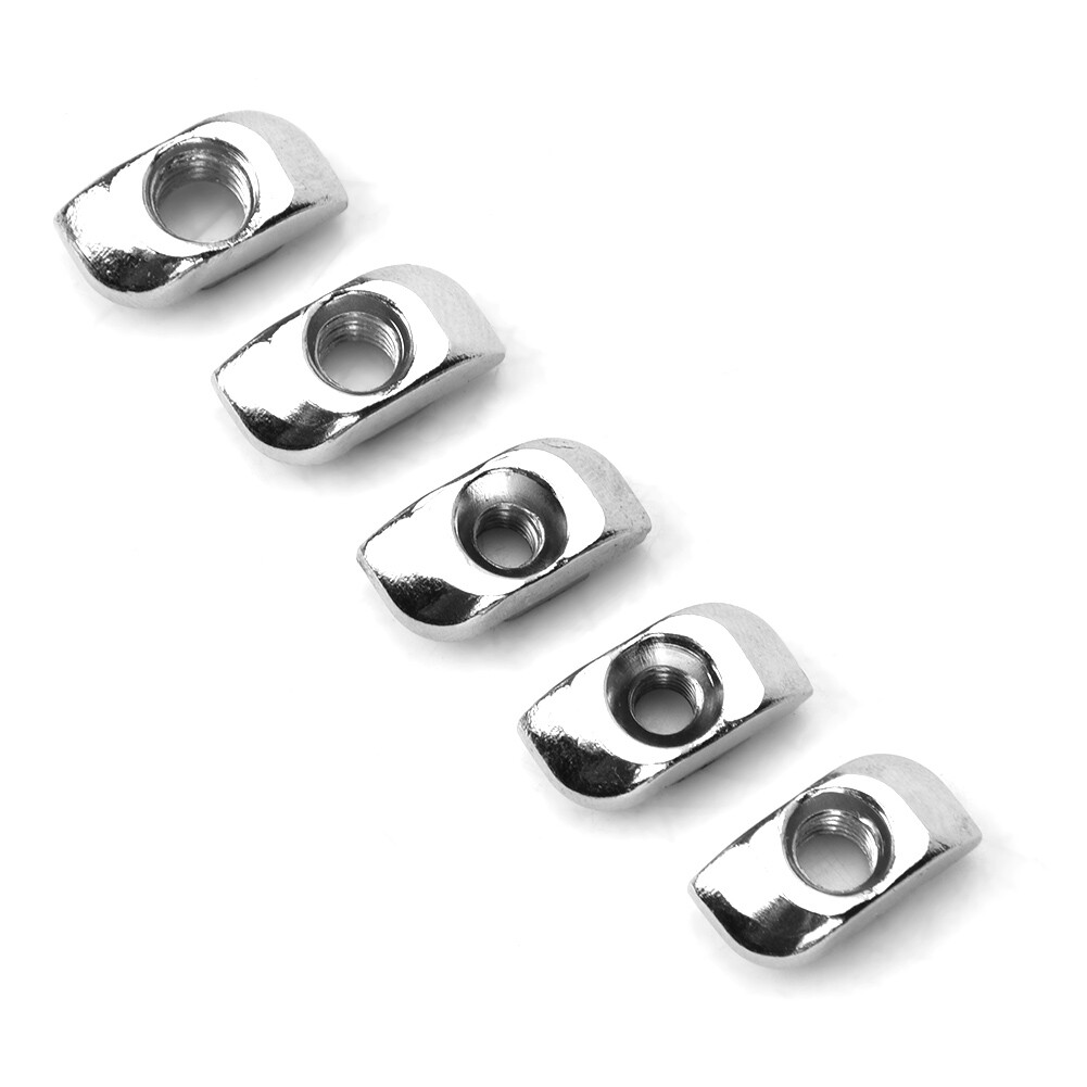 120pcs T Slot Sliding Nut M4 M5 M6 Hardware Fasteners Spare Part