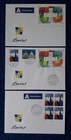 Switzerland 1991 Davos FDC Mi 1438/41 1443 1442 4 Series ZD