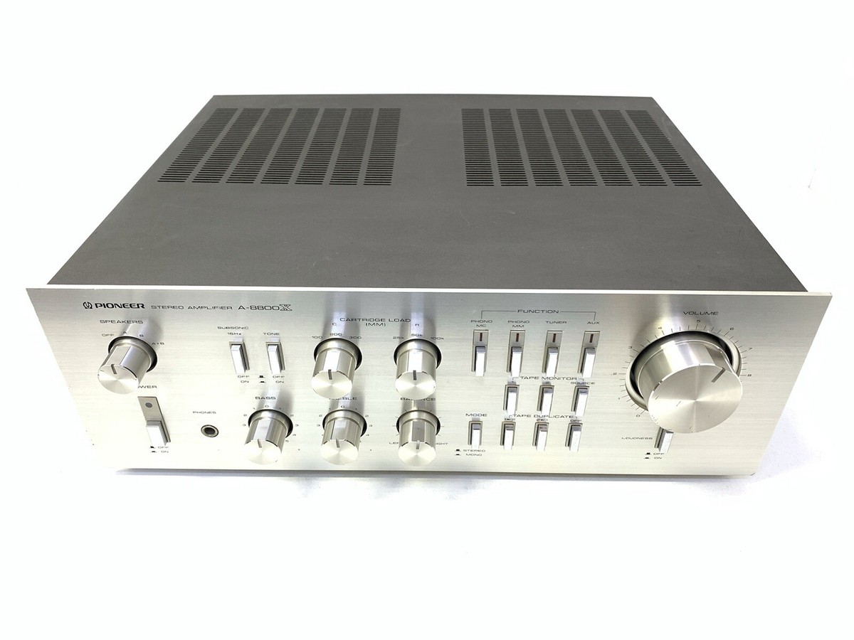 Pioneer A-8800X Rare Stereo Amplifier 150WRMS Vintage 1979 Pioneer A-8800X Rare Stereo Amplifier 150WRMS Vintage 1979