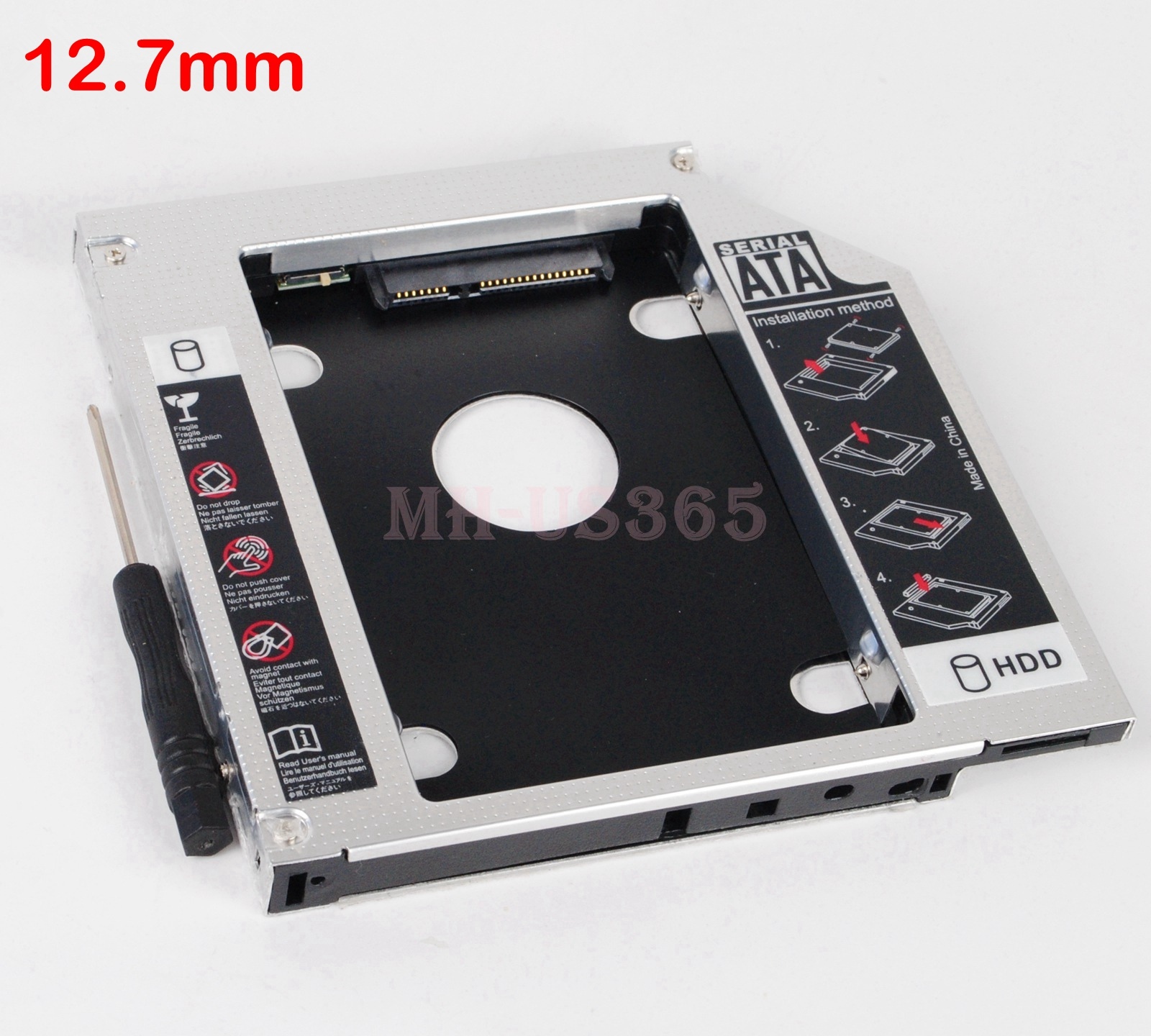 2nd SATA Hard Drive HDD SSD Caddy Ultrabay SLIM for Lenovo ThinkPad