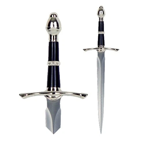 Stainless Steel Handle Half Collectible Fixed Blade Knives