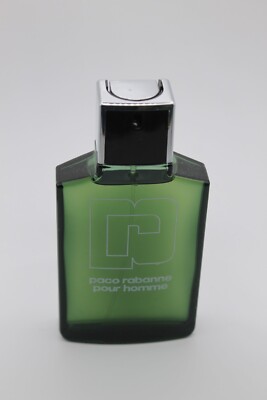 VINTAGE Paco Rabanne Pour Homme 3.4 oz 100 ML Eau De Toilette Spray BY PUIG