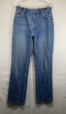 Vintage Women  s Lee Riders Jeans Made In USA Light Fade/Wear 31x30