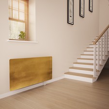 Glass Radiator Cover Printed - Antique Gold - Made By Premier Range