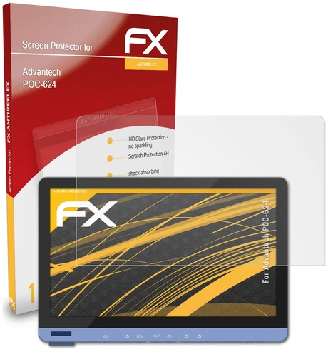 atFoliX Screen Protection Film for Advantech POC-624 matt&shockproof