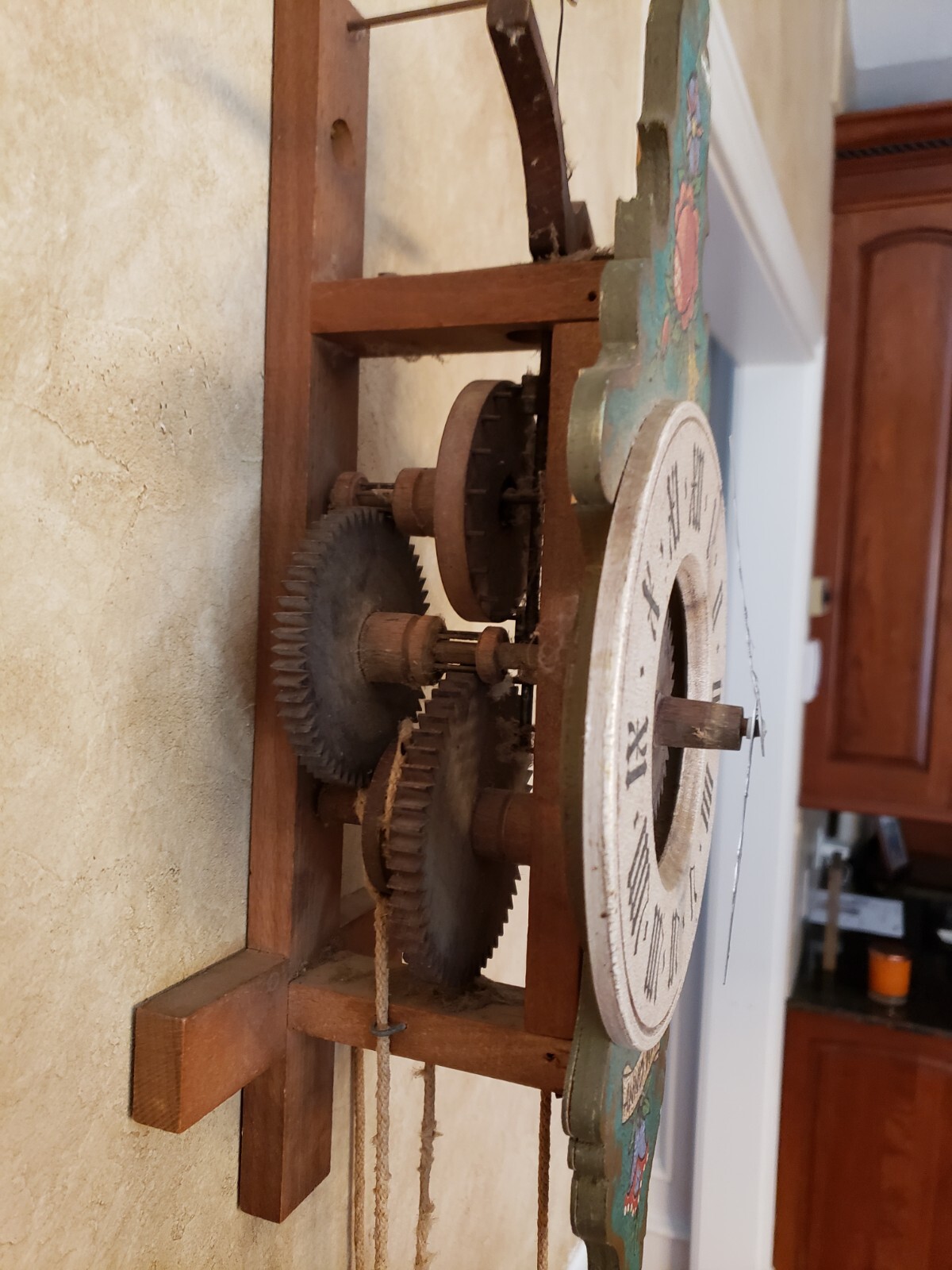 Wooden Gear Clock Not Working 