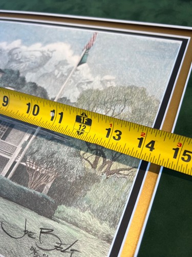 Augusta National The Masters PGA Hand Colored Framed Limited-Edition Print - Picture 24 of 24