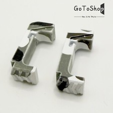 2 PK Extended Mag Release for the Glock 43x 48 Aluminum Gray Camo