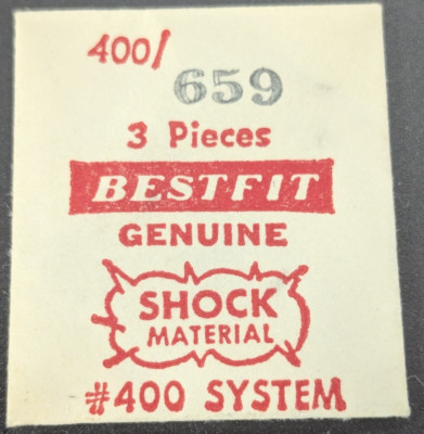 Pack of 3 NOS BESTFIT Microflex - Jewel Rest Shock Springs 400/659
