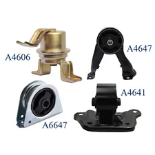 4X Engine Motor & Auto Transmission Mount for 2002-2007 Mitsubishi Lancer 2.0L