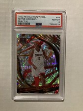 2022 Panini Revolution WNBA Rhyne Howard RC Fractal Parallel PSA 8