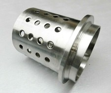 Perforated Flask 4" x 5" Casting Flask Vacuum Casting Stainless 1/8" Wall