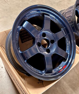 VOLK RACING TE37SL 15x8 4x100 +25 CIVIC FIT INTEGRA MIATA MX5