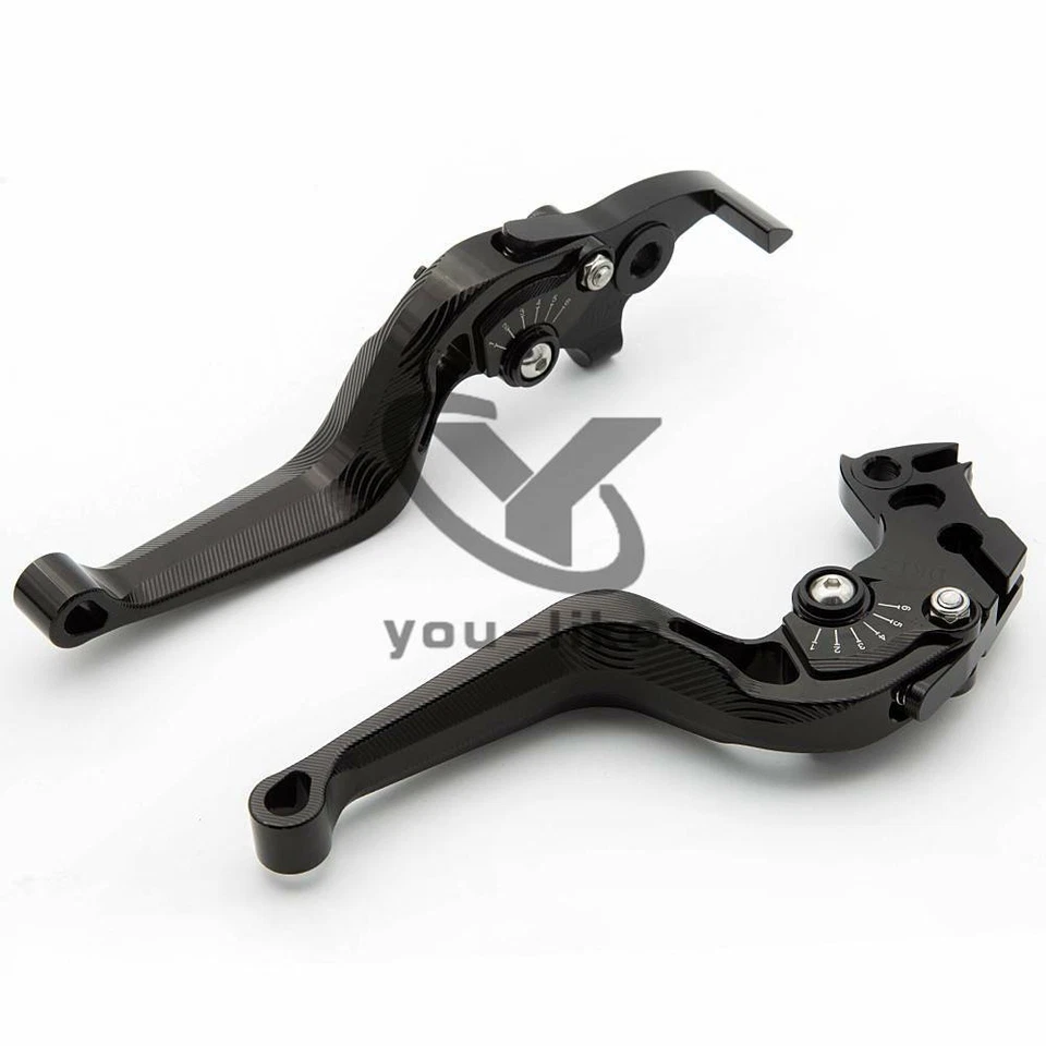 FXCNC para Suzuki GSXR 600 750 1000 1300 1400 3D palancas de embrague de freno recién inclinadas Foto 2 de 4