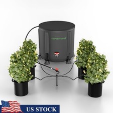 Drip Irrigation Kit 13 Gal System 24W Pump 8 Emitters Auto Garden Watering New