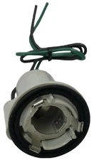 (2) Back Up Light Socket Connector Standard S-67 Lamp Pigtail Repair Assembly