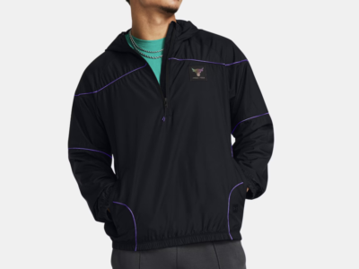 Under Armour 1380128 UA Project Rock Anorak Jacket Black ( S ) | eBay