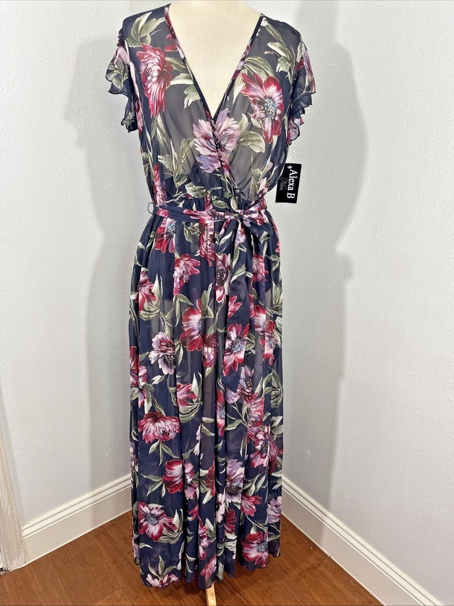 chinese dress ladies Alexa Maxi Wrap Dress