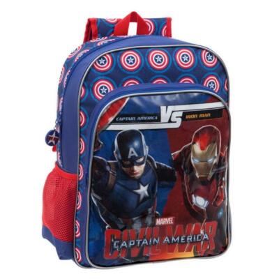 Sac à Dos Captain America Civil War Pour Enfant, 40 Cm, Marvel, Neuf Avec étiquettes