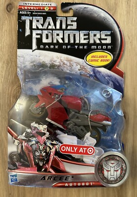 Transformers ARCEE Dark Of The Moon Autobot Figure Motorcycle Exclusive 2010 NEW