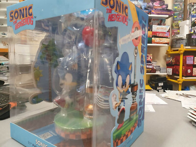 SONIC THE HEDGEHOG 11'' PVC BEMALTE STATUE - ERSTE 4 FIGUREN MISB 009 02