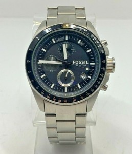 Fossil CH2600 Decker Chronograph Watch Size 7 1/4