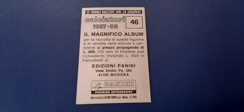 Figurine Calciatori Panini 1987/88 con velina - Scegli dall'elenco da 1 a 303 - Imagen 53 de 263
