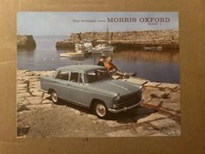 ORIGINAL CAR DEALER BROCHURE VINTAGE 1960 MOR...