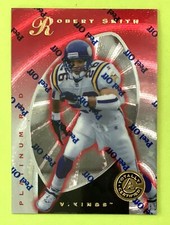 1997 Pinnacle Totally Certified Robert Smith #/4999 Minnesota Vikings Ohio State
