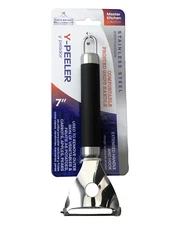 Stainless Steel Vegetable and Fruit Y- Peeler with Comfortable Handle 7"