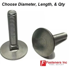 Stainless Steel Elevator Bolts (All Sizes & Qty's) 18-8 / 304 Grade