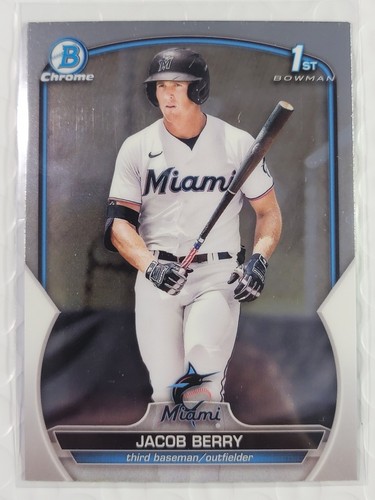 Fünf Jacob Berry Prospect Karten Lot - siehe Beschreibung - Miami Marlins - Bild 1 von 8