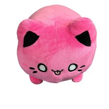 Aurora Tasty Peach Studios Pink Cat Meowchi Plush Toy 7 Inch Kawaii Bean Bag