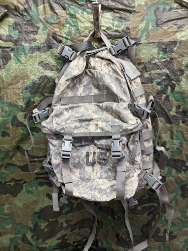 Assault Pack US ARMY Molle II ACU UCP Backpack With Stiffener VGC