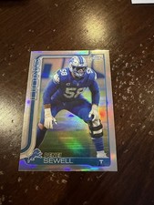2025 Topps Chrome Football #99 Penei Sewell — Refractor