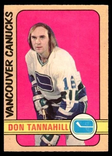 1972-73 O-Pee-Chee Hockey: #238 Don Tannahill Vancouver Canucks v2