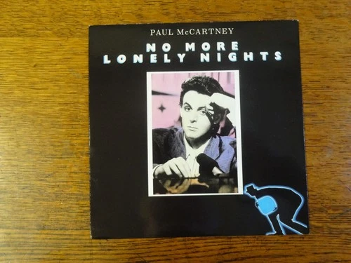 11 Paul McCartney UK 7" vinyl 1984 single R6080 'No More Lonley Nights'  EX/VG+