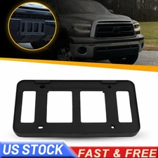Fits 2007-2013 Toyota Tundra Front License Plate Tag Holder Bracket PT413-34100