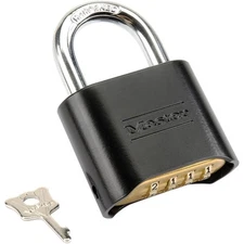 Master Lock Combination Padlock 178 178D  Set Your Own Combination! W/Reset Key